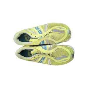 Size 8 - Brooks PureConnect 3 Yellow Womens No Shoe Laces